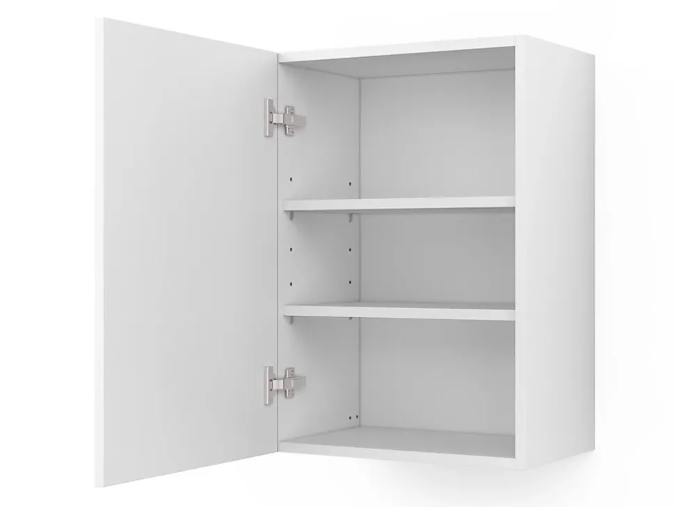 Meuble haut de cuisine avec 1 porte GoodHome Stevia blanc mat l.50 x H.72 cm