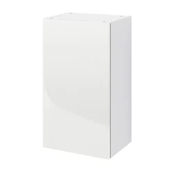 Meuble haut de cuisine avec 1 porte GoodHome Stevia blanc L. 40 x H. 72 cm