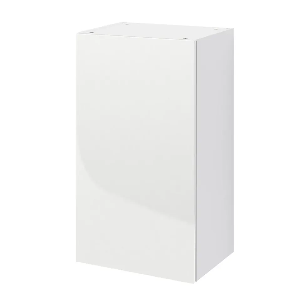 Meuble haut de cuisine avec 1 porte GoodHome Stevia blanc L. 40 x H. 72 cm