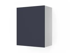 Meuble haut de cuisine avec 1 porte GoodHome Stevia bleu L. 60 x H. 72 cm