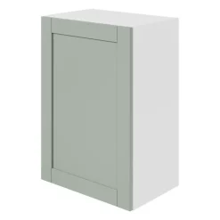 Meuble haut de cuisine avec 1 porte GoodHome Ash vert sauge L. 50 x H. 72 cm