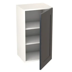 Meuble haut de cuisine avec 1 porte GoodHome Artemisia bleu L. 40 x H. 72 cm