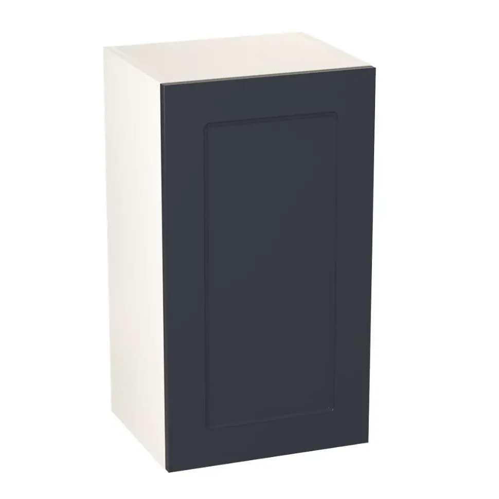 Meuble haut de cuisine avec 1 porte GoodHome Artemisia bleu L. 40 x H. 72 cm