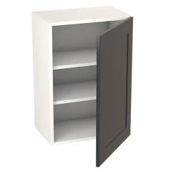 Meuble haut de cuisine avec 1 porte GoodHome Artemisia bleu L. 50 x H. 72 cm