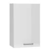 Meuble haut de cuisine coloris blanc avec 1 porte - longueur 45 x profondeur 28 x hauteur 72 cm