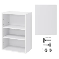 Meuble haut de cuisine Garcinia blanc brillant l. 50 cm x H. 72 cm GoodHome