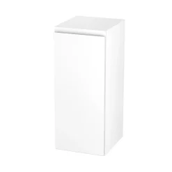 Meuble haut de cuisine Garcinia blanc brillant l. 30 cm x H. 72 cm GoodHome