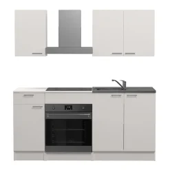 Meuble haut de cuisine Primalight 2 portes L. 80 cm blanc