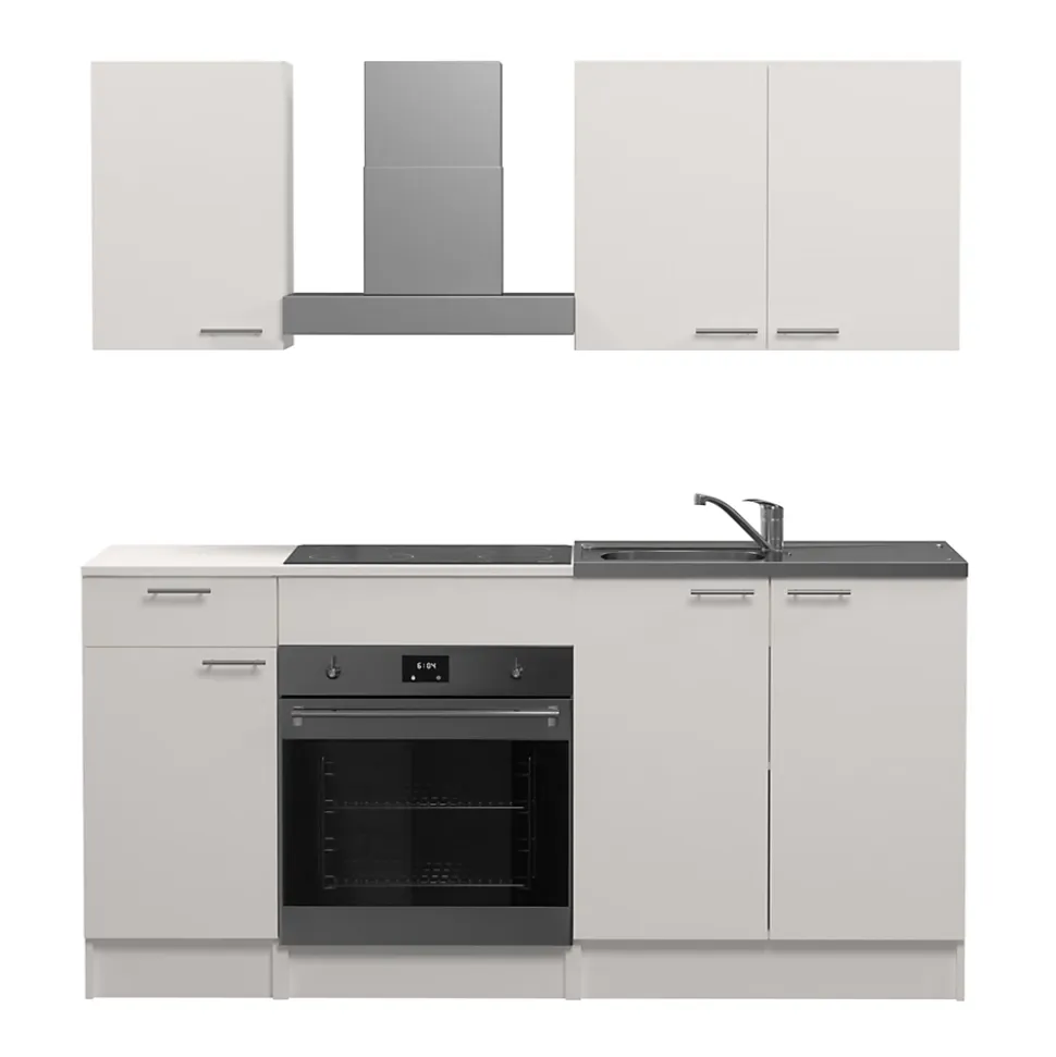 Meuble haut de cuisine Primalight 1 porte L. 40 cm blanc