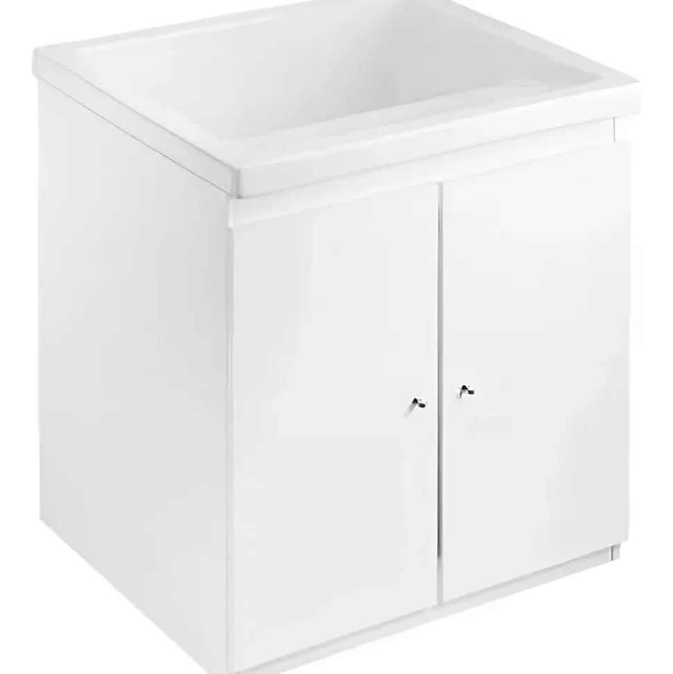 Meuble pour vidoir/bac a laver SANINDUSA Blink 64 compatible avec bac a laver Blink (non inclus)