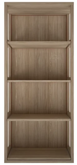 Meuble Range Bouteille de vin Série Godello en Chêne massif 4 caisses de bois