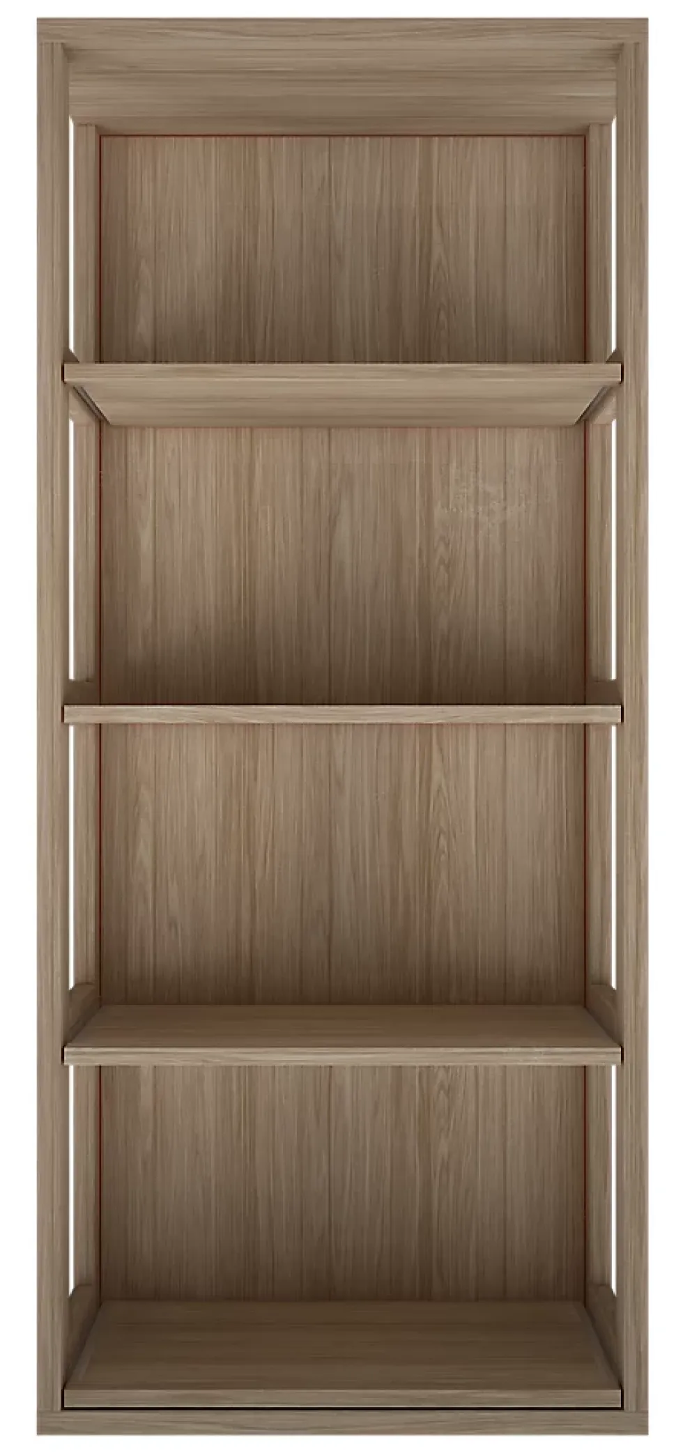 Meuble Range Bouteille de vin Série Godello en Chêne massif 4 caisses de bois