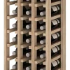 Meuble Range Bouteille de vin Série Godello en Chêne massif 30 bouteilles