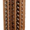 Meuble Range Bouteille de vin Série Godello en Pin Clair coin extérieur 40 bouteilles