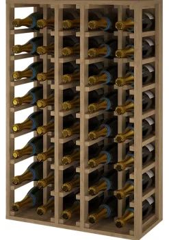 Meuble Range Bouteille de vin Série Godello en Pin Clair 40 magnums