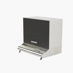 Meuble sur hotte - 60 cm - Caisson coloris Lino