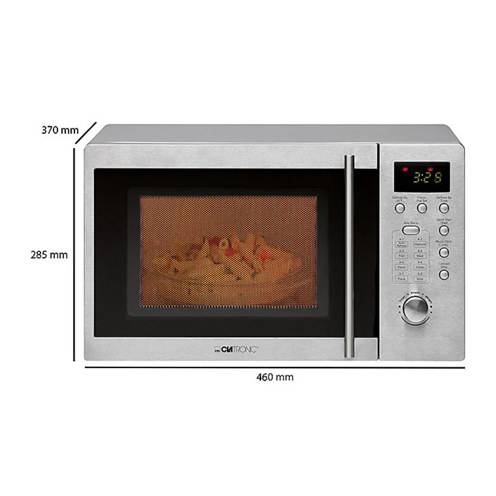 Micro Ondes avec gril pose libre 20L 1250W Clatronic MWG 778 U