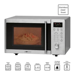 Micro Ondes avec gril pose libre 20L 1250W Clatronic MWG 778 U