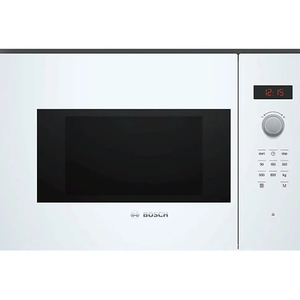 Micro-onde encastrable - BOSCH SER4 - BFL523MW1F - Blanc - 59,4 x 31,7 x 38,2 cm