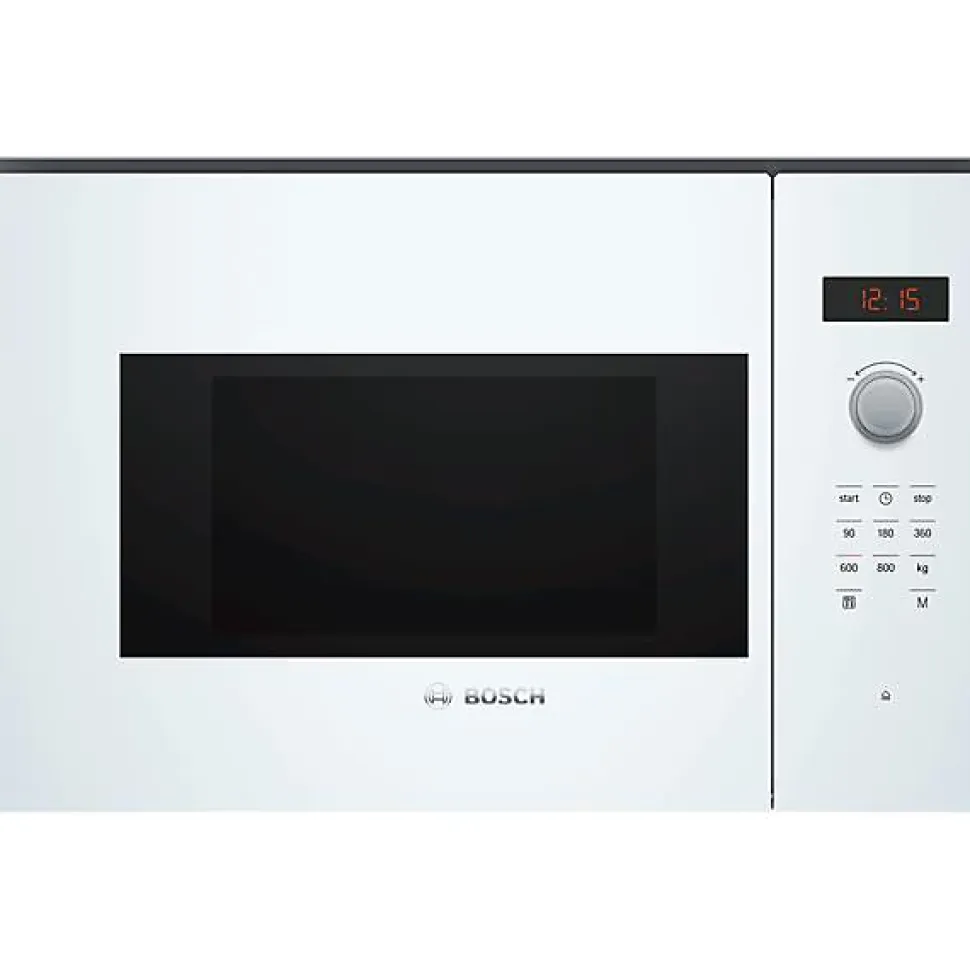 Micro-onde encastrable - BOSCH SER4 - BFL523MW1F - Blanc - 59,4 x 31,7 x 38,2 cm