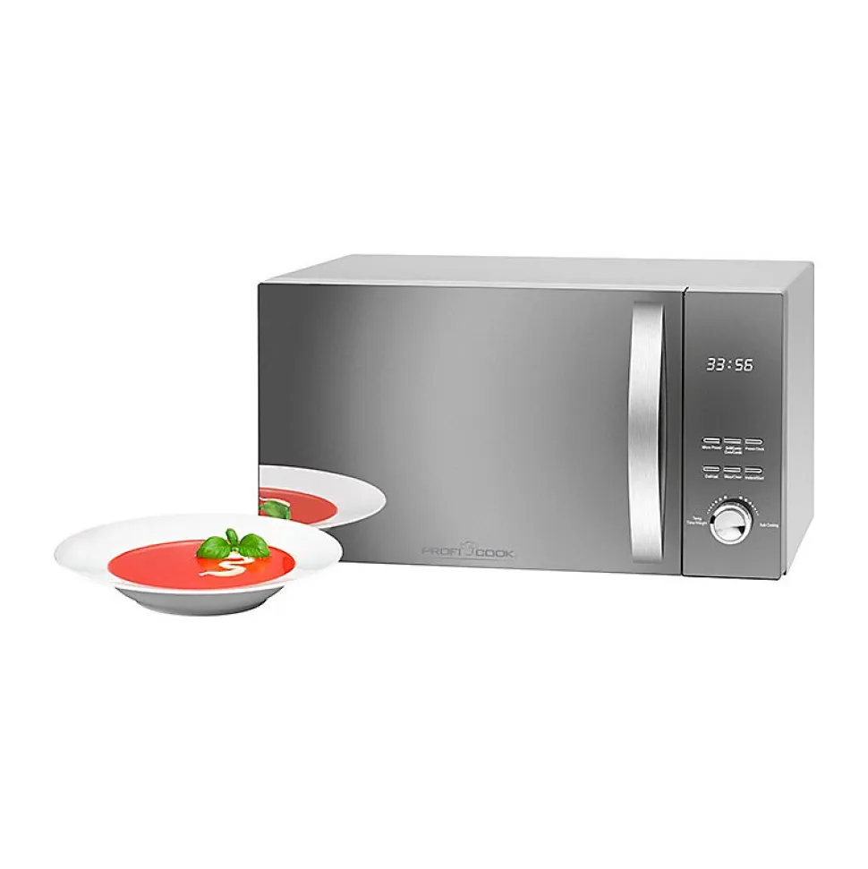 Micro-ondes avec gril et convection 3en1 23L 2300W Proficook PC-MWG 1176H Silver