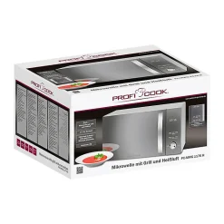 Micro-ondes avec gril et convection 3en1 23L 2300W Proficook PC-MWG 1176H Silver