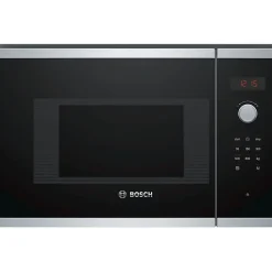 Micro-ondes Bosch Serie 4 BFL523MS0 - 20 L - 800 W - Noir - Acier inoxydable