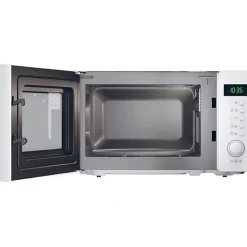 Micro-ondes Candy Idea CMWA20SDLW 700W Digital 20L Blanc - Fonction Décongélation - 5 Niveaux de Puissance - 8 Menus Automatiq