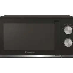 Micro-ondes CANDY Moderna CMW20TNMB 700 W 20L Noir - Fonction Décongélation - Plateau Tournant en Verre - 6 Niveaux de Puissance