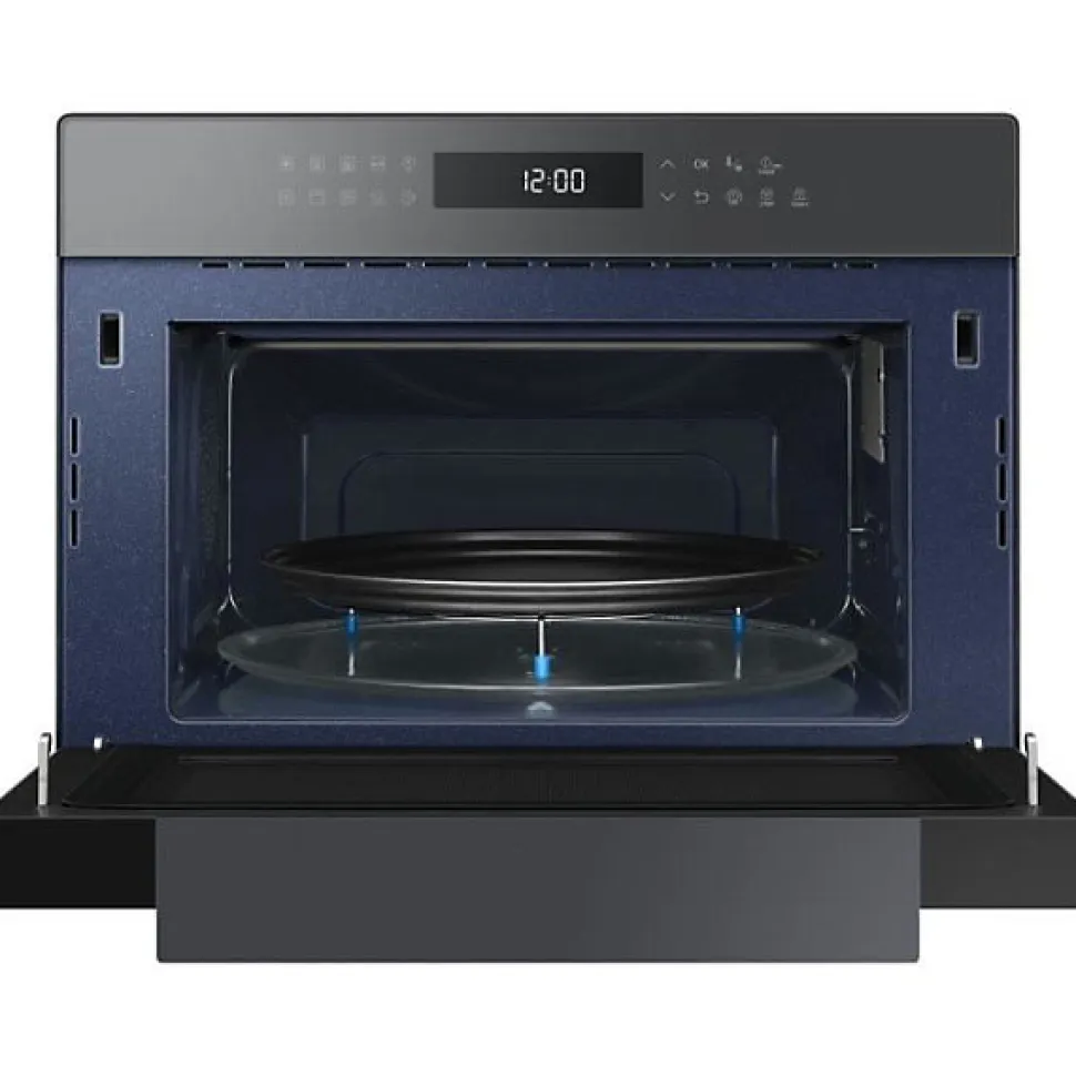 Micro-ondes Combiné 35L - SAMSUNG - MC35R8088CC - Charbon - 52,8 x 40,4 x 48,1 cm - Fonction Air Fry™