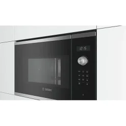 Micro-ondes encastrable - BOSCH Série 6 - BFL554MS0 - Noir / Inox - 59,4 x 38,8 x 38,3 cm