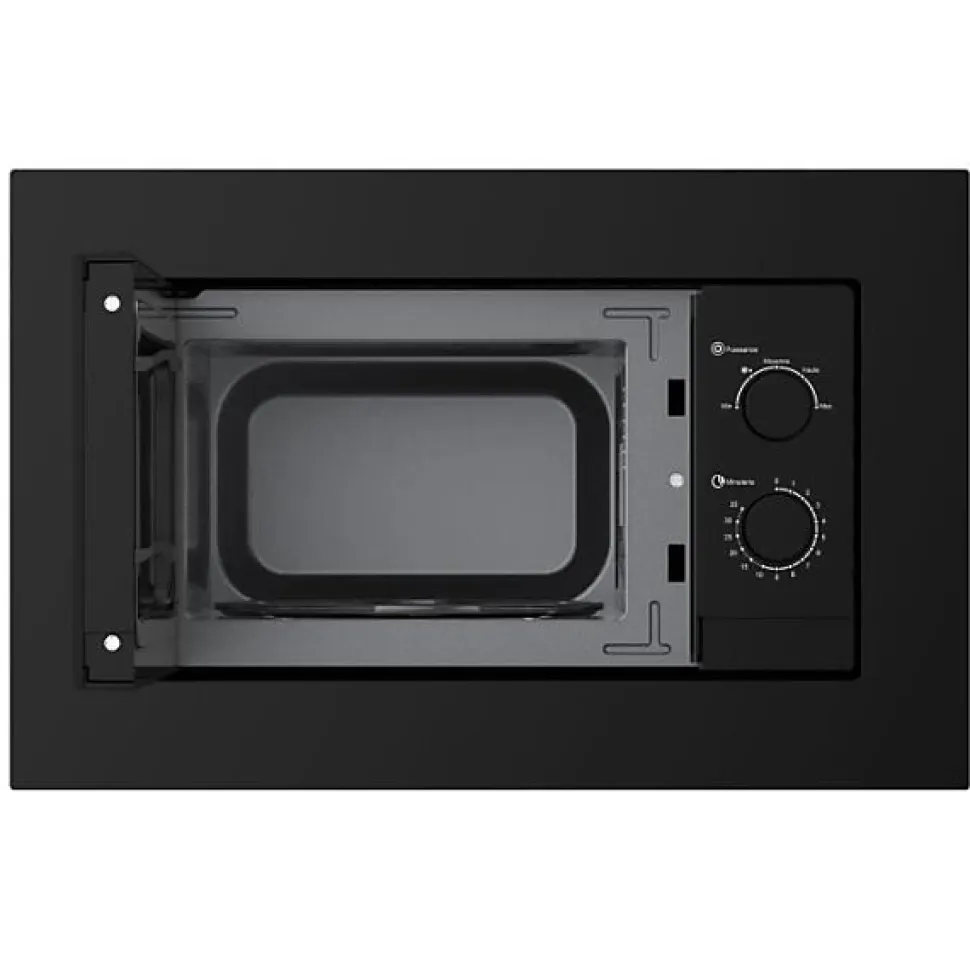 Micro-ondes encastrable - CONTINENTAL EDISON - CEMO20EBM2 - 1280 W - L59,5xH38,5xP35,3 cm - 20L - Noir