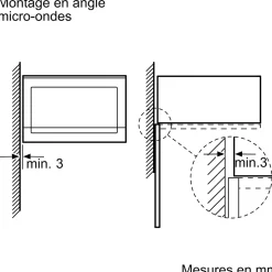 Micro-ondes encastrable Bosch BFL553MS0 25L