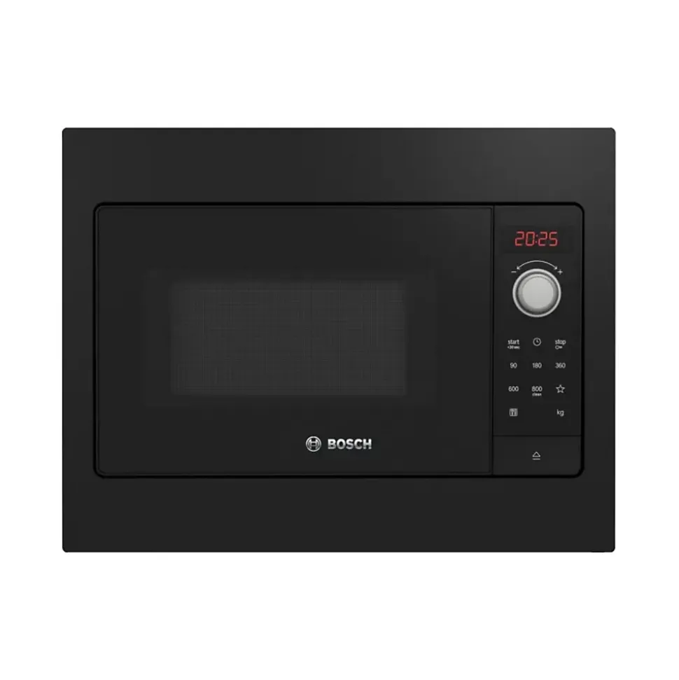 Micro-ondes encastrable 20l 800w noir Bosch BFL523MB3F série 2