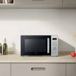 Micro-ondes Grill Candy CMGA31W8DLS 900W 31L - Digital - 45 Menus - Argent