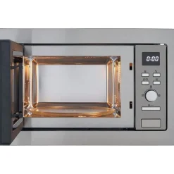 Micro-ondes grill encastrable CONTINENTAL EDISON CEMO25GE2 Silver L59,5 x H38,8 x P40 cm 25L