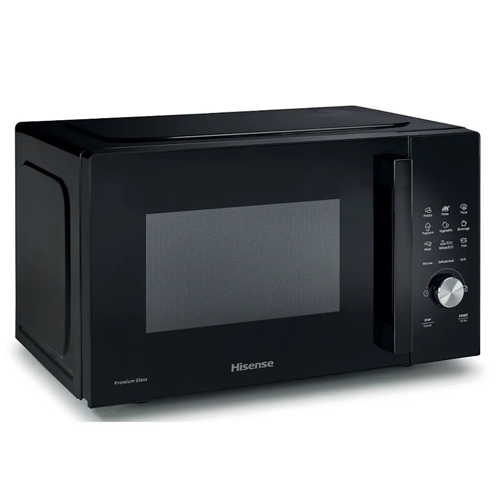 Micro-ondes grill 23l 800w noir Hisense H23MOBSD1HG