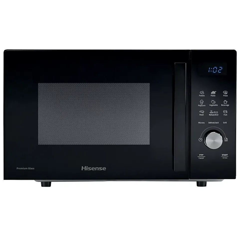 Micro-ondes grill 23l 800w noir Hisense H23MOBSD1HG