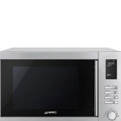 Micro-ondes grill Smeg MOE25X - 25 L - 900 W - Acier inoxydable