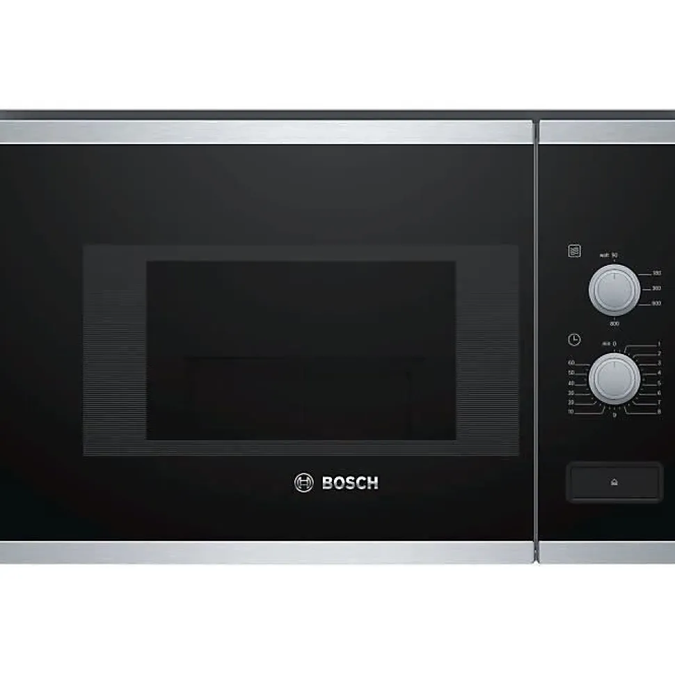 Micro-ondes Pose libre BOSCH BFL520MS0 - Monofonction - Inox - 20 L - 800 W