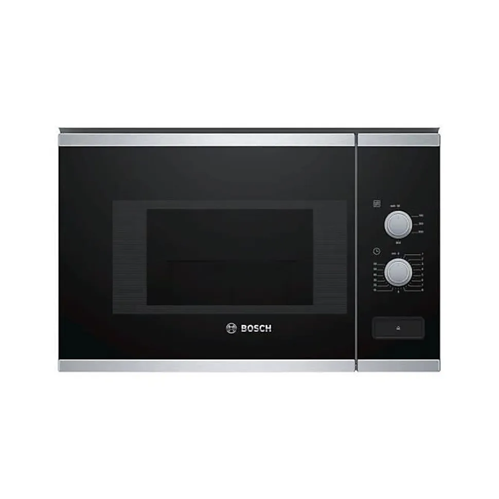 Micro-ondes Pose libre BOSCH BFL520MS0 - Monofonction - Inox - 20 L - 800 W