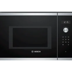 Micro-ondes simple encastrable - BOSCH SER6 - BFL554MS1F - Inox - 25 L - 38,2 x 59,4 x 38,8 cm