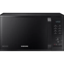 Micro-ondes solo - SAMSUNG - MS23K3555E - Noir - 23L - Contrôle électronique + bouton - Fonction maintien au chaud
