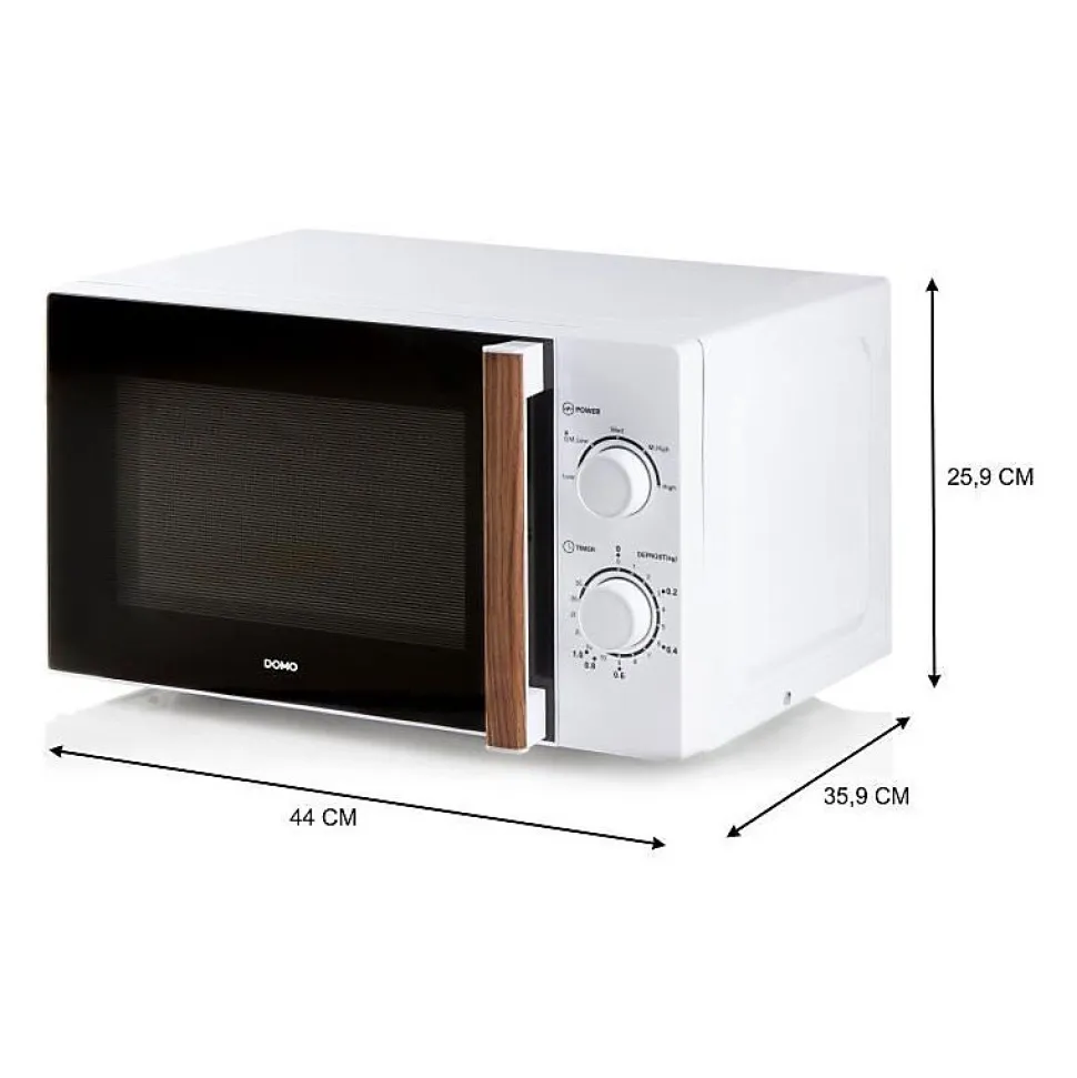 Micro-ondes solo 20l 700w blanc Domo DO2720