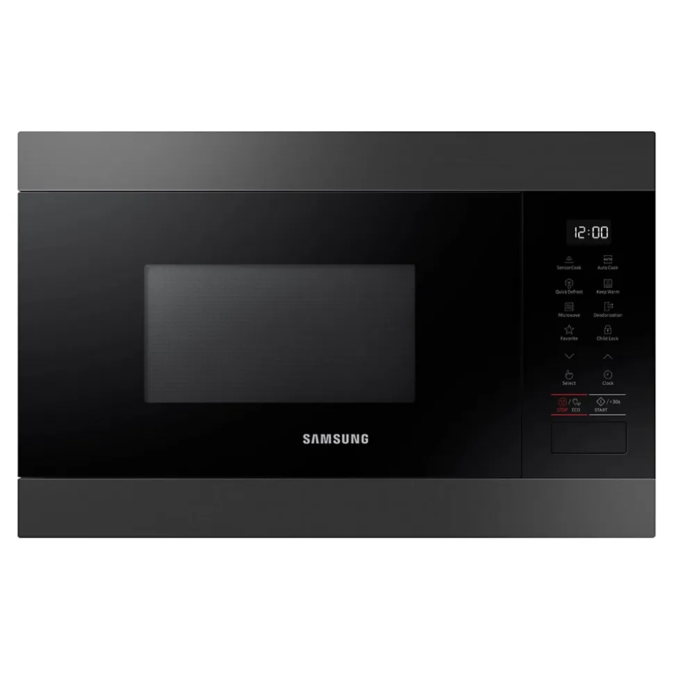 Micro-ondes solo 22l 1250w encastrable carbone Samsung MS22M8274AM