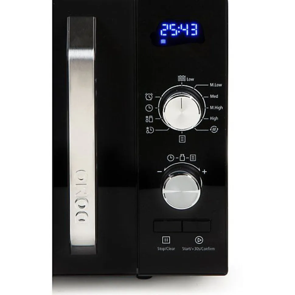 Micro-ondes solo 23l 800w noir Domo DO2924