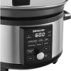 Mijoteuse - SENCOR - SPR 5520SS - 5,5 L - Gris / Noir