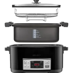 Mijoteuse - SENCOR - SPR-5508BK - 1350 W - 6 L - Noir