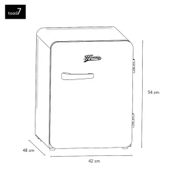 Mini bar vintage 31L Vert - TOAD7
