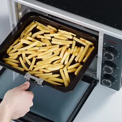 Mini four à chaleur tournante SEVERIN TO2056 - 30 L - 1600 W - Noir et argent